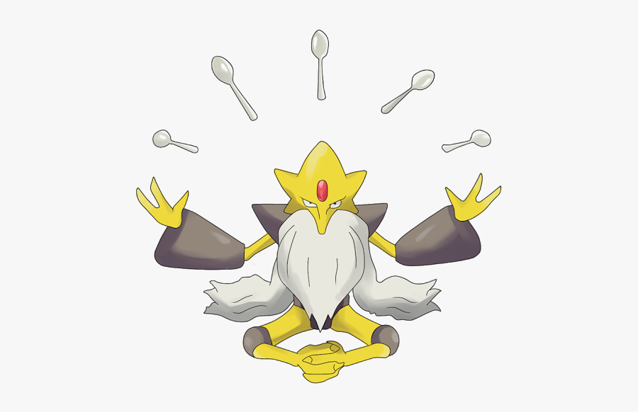 Image - Pokemon Mega Alakazam, Transparent Clipart
