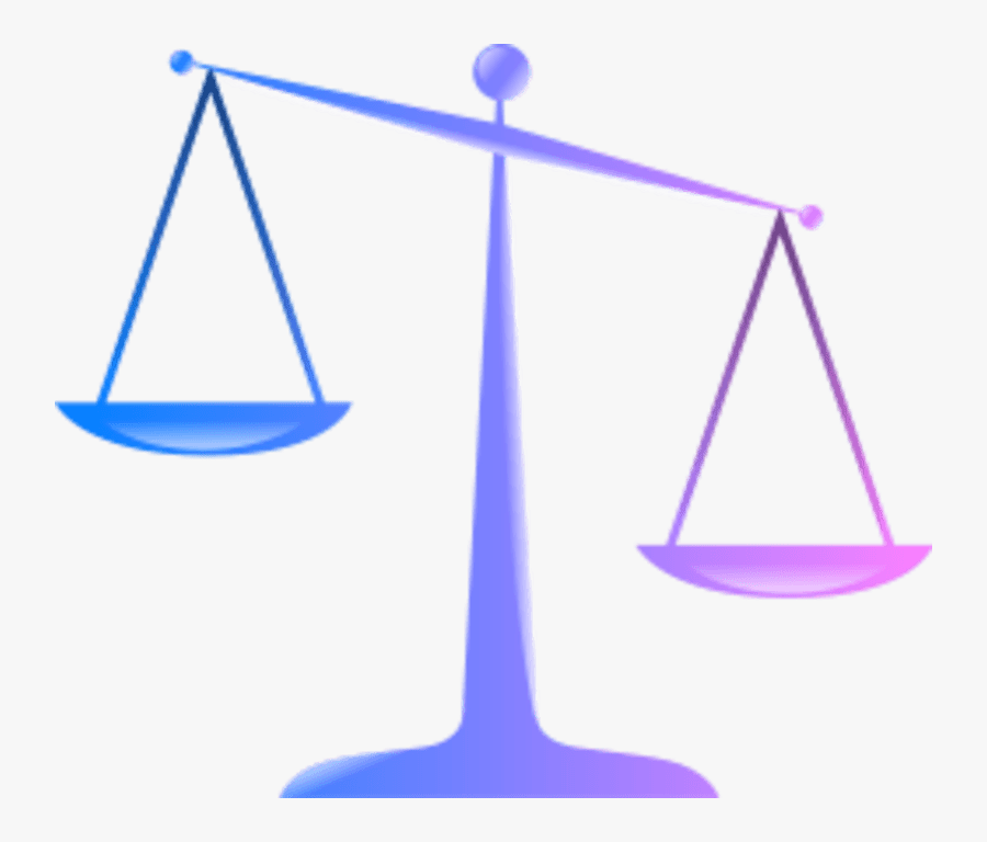 Scale Of Justice Cartoon, Transparent Clipart