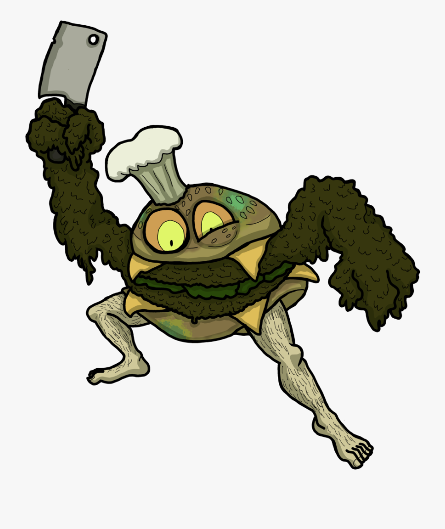Harmburger - Cartoon, Transparent Clipart
