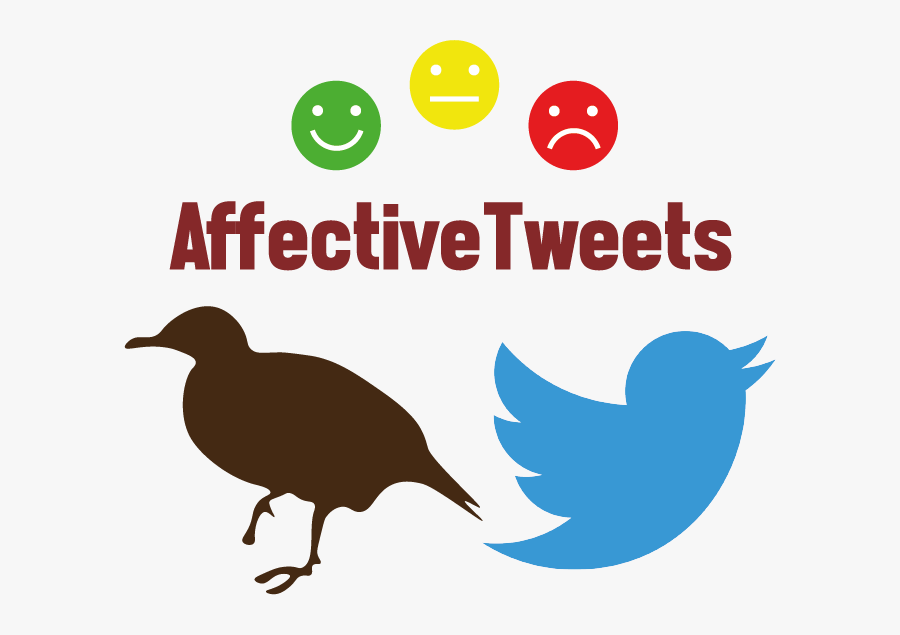 Affectivetweets A Weka Package - Perching Bird, Transparent Clipart
