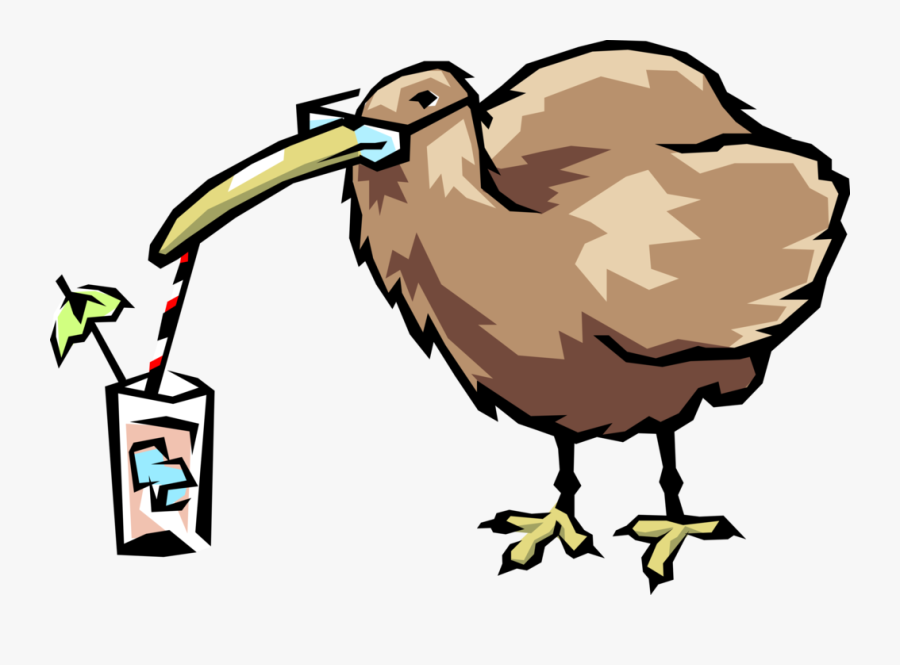 Kiwi Bird Clip Art, Transparent Clipart