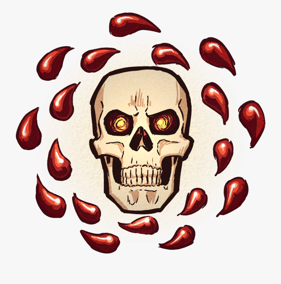 Skull, Transparent Clipart