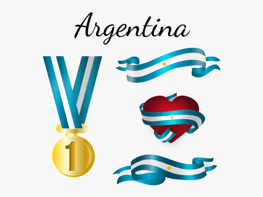 Argentina Flag Png And - Pakistan Flag Ribbon Png, Transparent Clipart