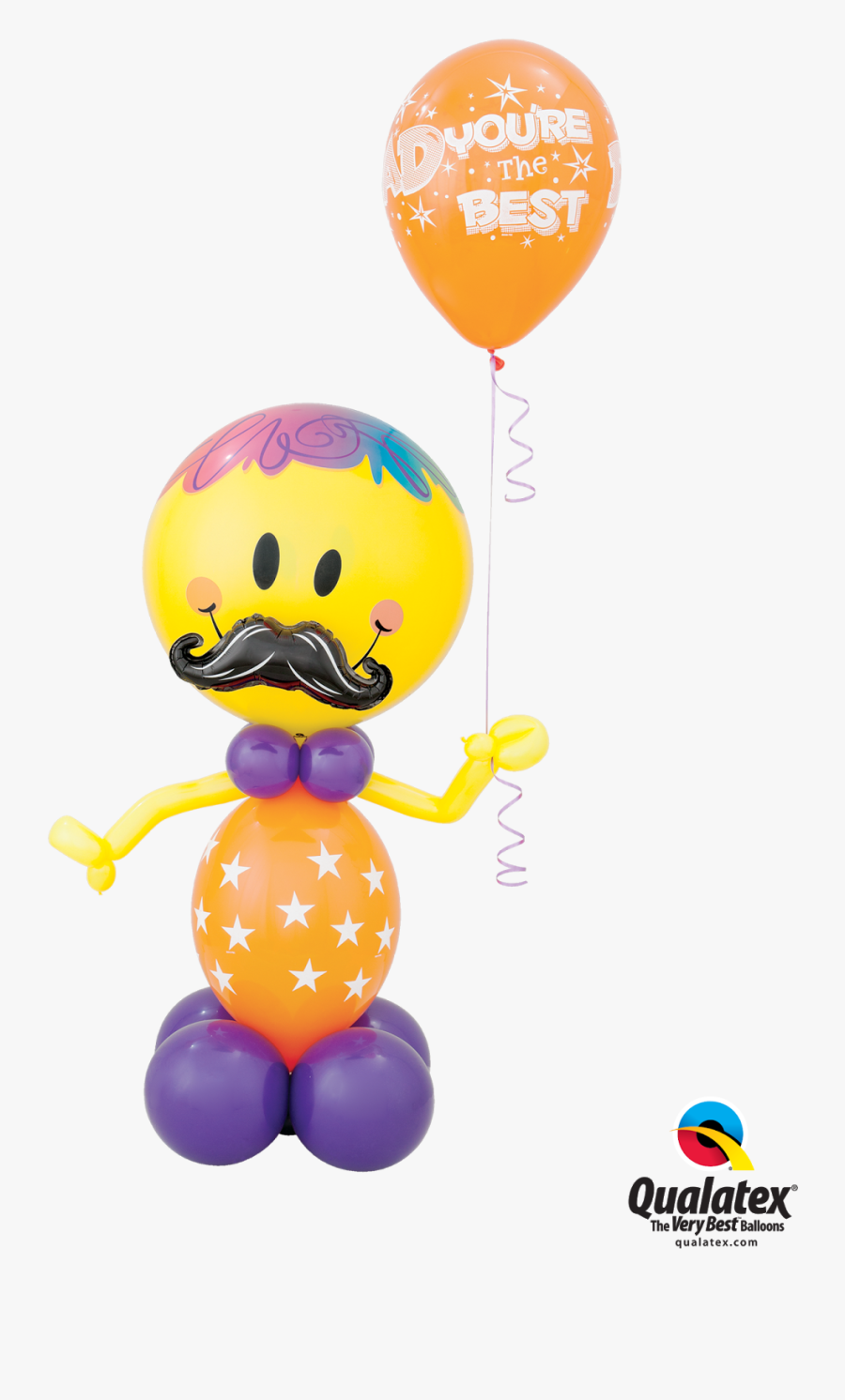 Fathers Day Design Ballons, Transparent Clipart