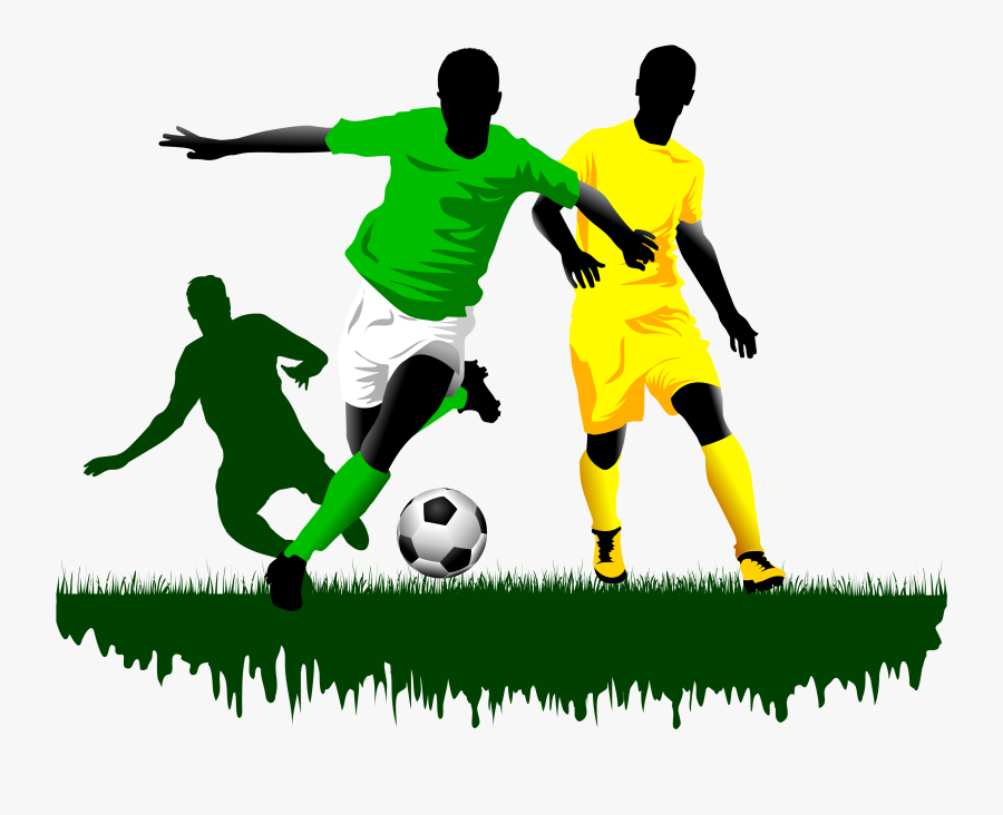 Player Football Silhouette Kick Png Free Photo Clipart - Football Player Logo Png, Transparent Clipart