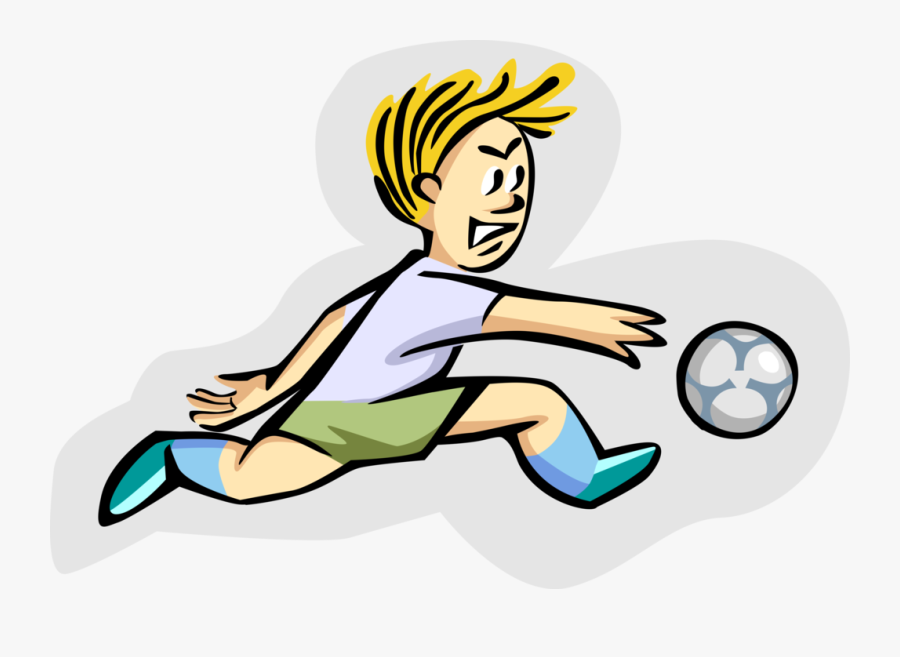 Vector Illustration Of Sport Of Soccer Football Player, Transparent Clipart