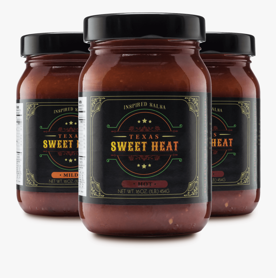 Texas Sweet Heat Salsa - Texas Sweet Heat, Transparent Clipart
