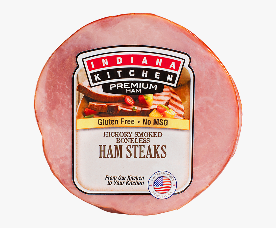 Indiana Kitchen Ham Steak, Transparent Clipart