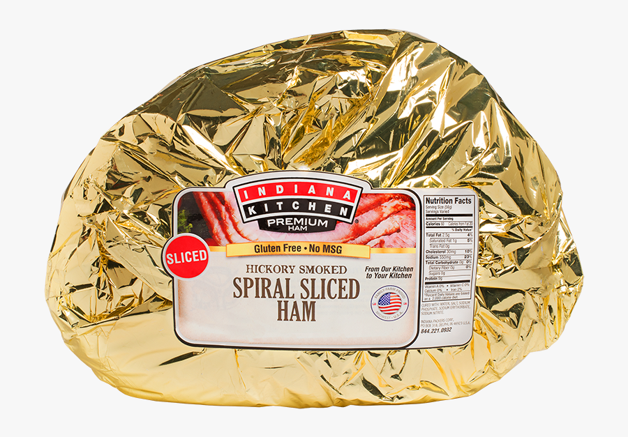 Bone In Spiral Cut Ham Nutrition, Transparent Clipart