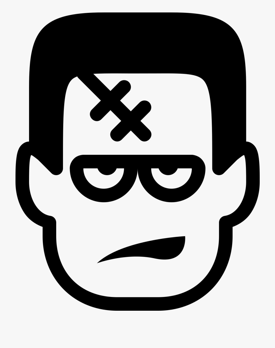 Frankenstein S Monster Computer - Icon, Transparent Clipart