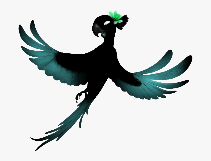 Transparent Raven Outline Clipart - Rio Jewel, Transparent Clipart