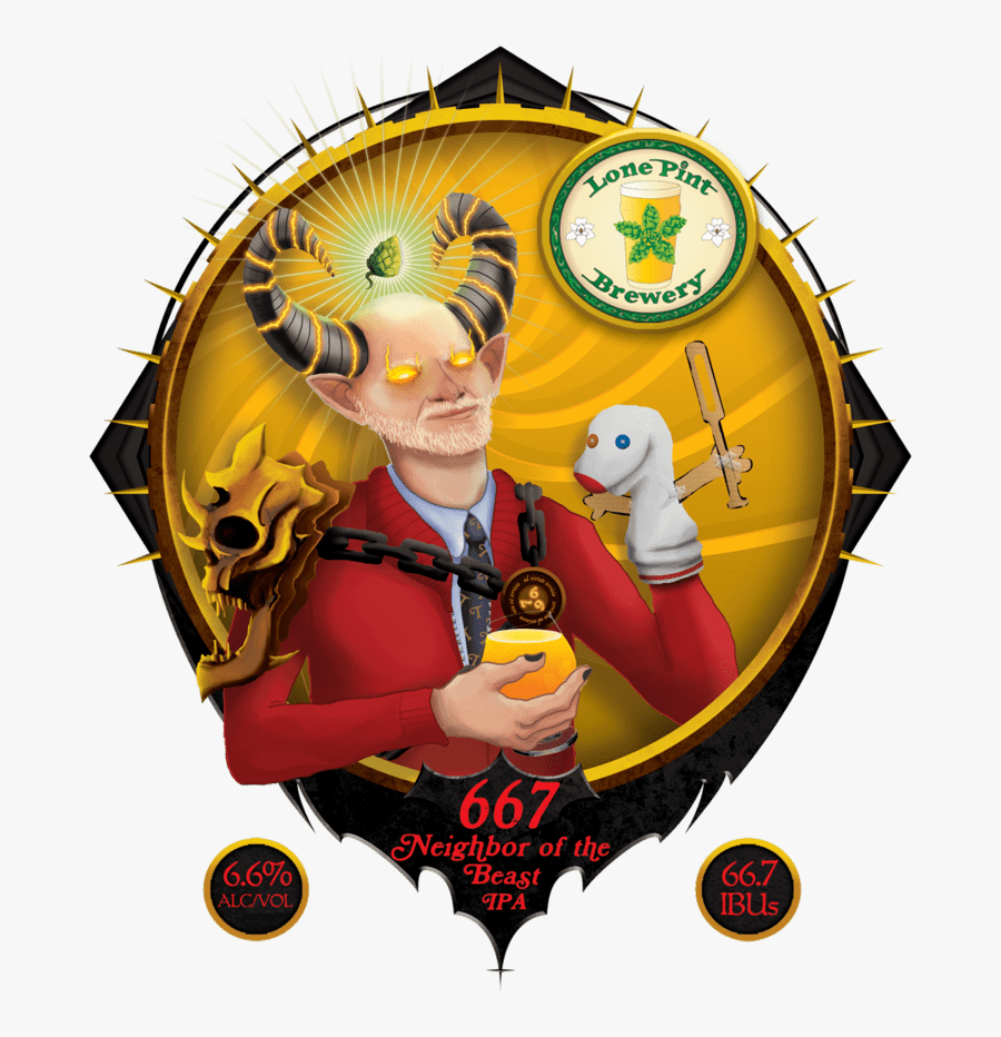 Lone Pint Brewery, Transparent Clipart