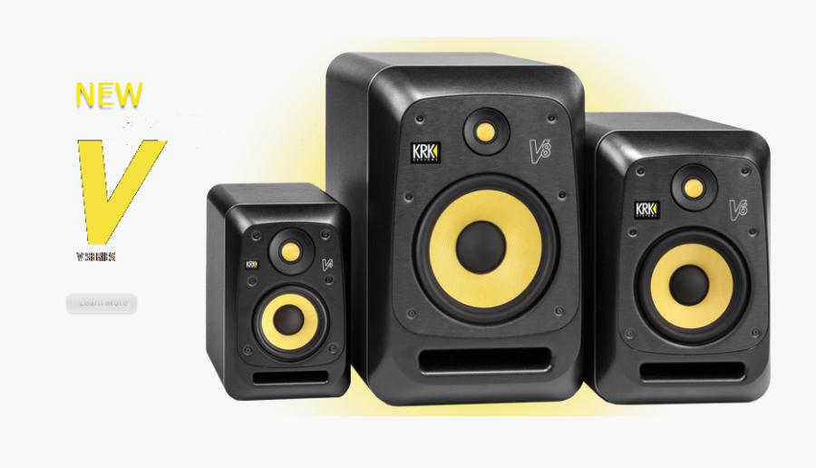 Audio Speaker Png Transparent Images Free Download - Krk Monitor, Transparent Clipart