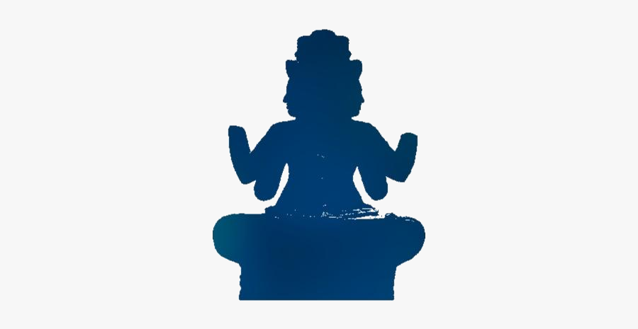 Transparent Colorful Hindu God Idol Clipart - Sitting, Transparent Clipart