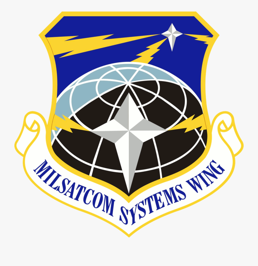 Military Satellite Communications Wing - Community College Of The Air Force Logo, Transparent Clipart