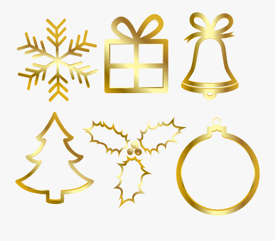 Christmas Element Clip Art, Transparent Clipart