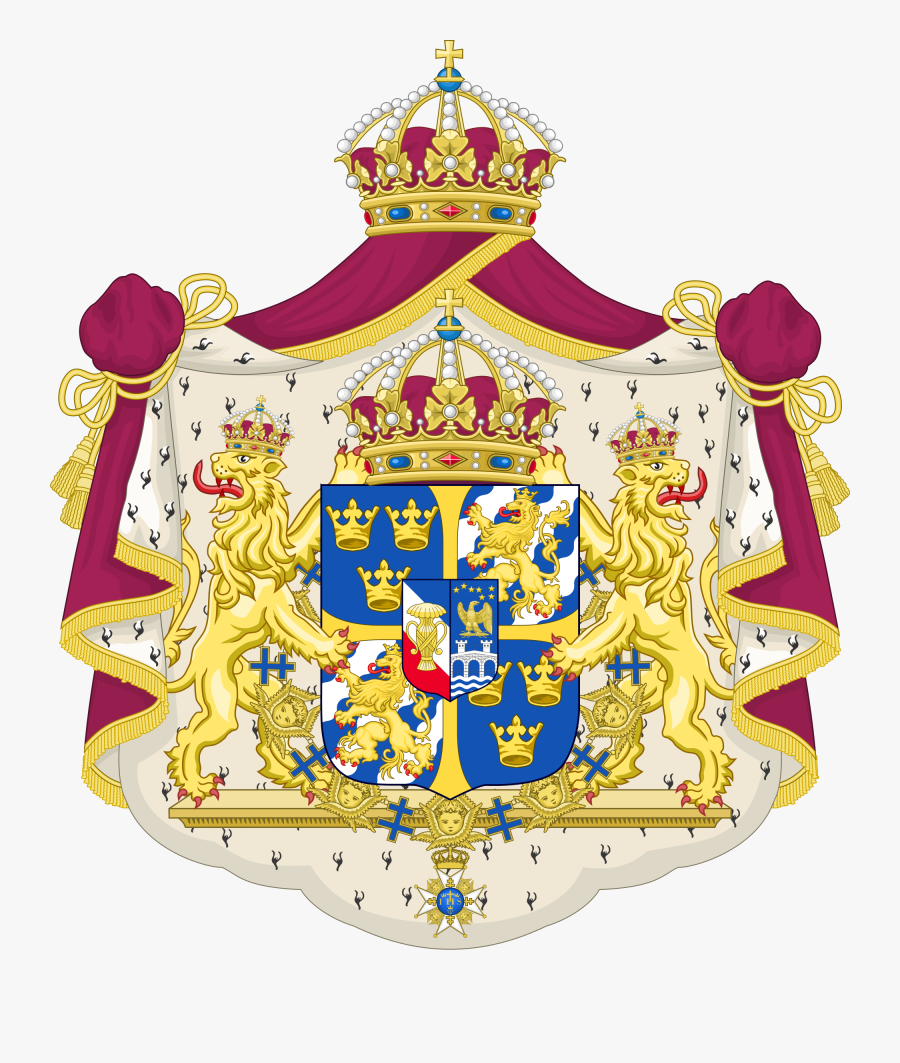 Sweden Coat Of Arms, Transparent Clipart
