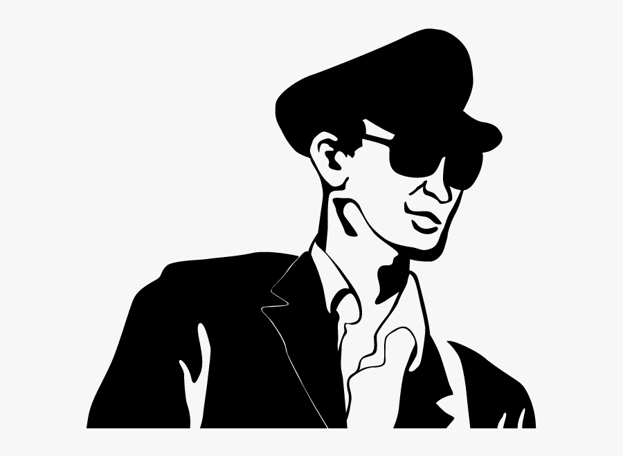 Clip Art Transparent Stock Blues Silhouette At Getdrawings - Illustration, Transparent Clipart