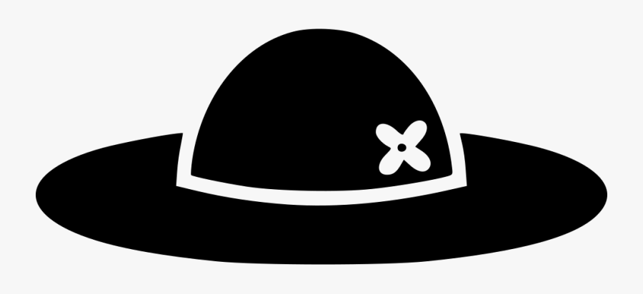 Womens Hat - Derby Hat Svg, Transparent Clipart