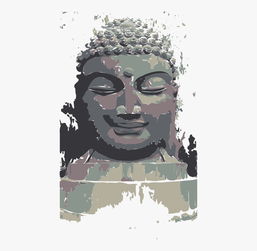 Buddha Remixed - Clip Art, Transparent Clipart