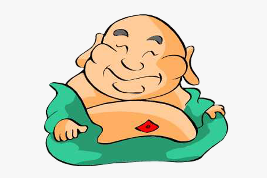 Cartoon Buddha2 - Pbhp, Transparent Clipart