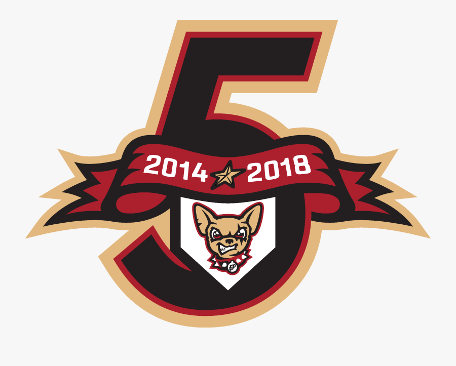 Red Clipart Spatula - El Paso Chihuahuas Ballpark Logo, Transparent Clipart