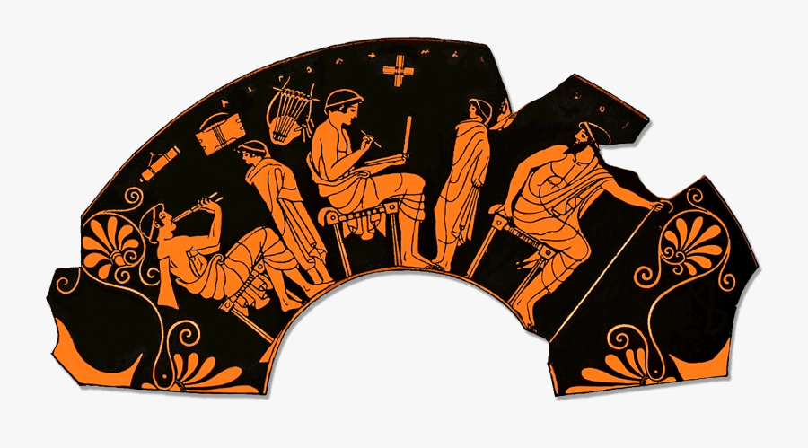 Ancient Greek Music, Transparent Clipart