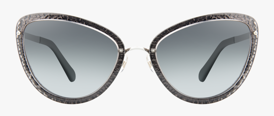 Kate Spade Klaudia/s 0cz3 Sunglasses - Silver, Transparent Clipart