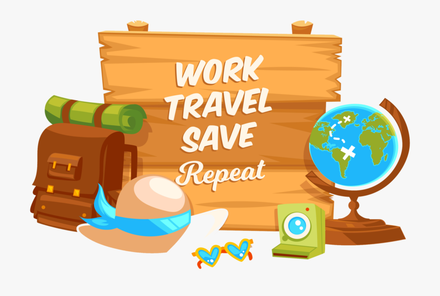 Traveling Clipart Vector - Tour And Travel Png, Transparent Clipart