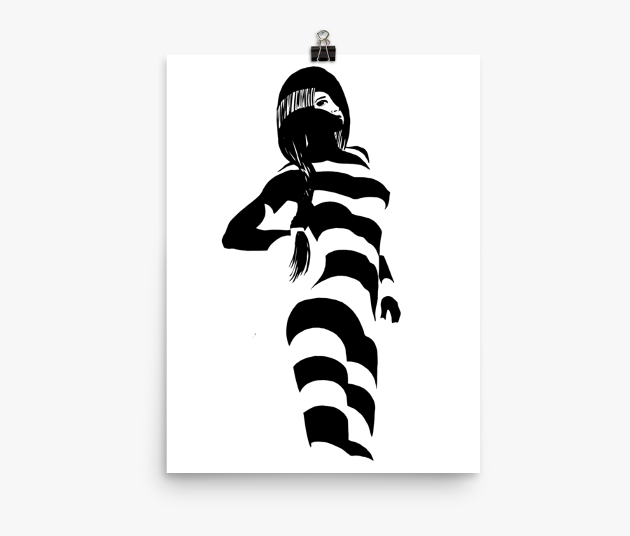 Transparent Zebra Silhouette Png - Illustration, Transparent Clipart