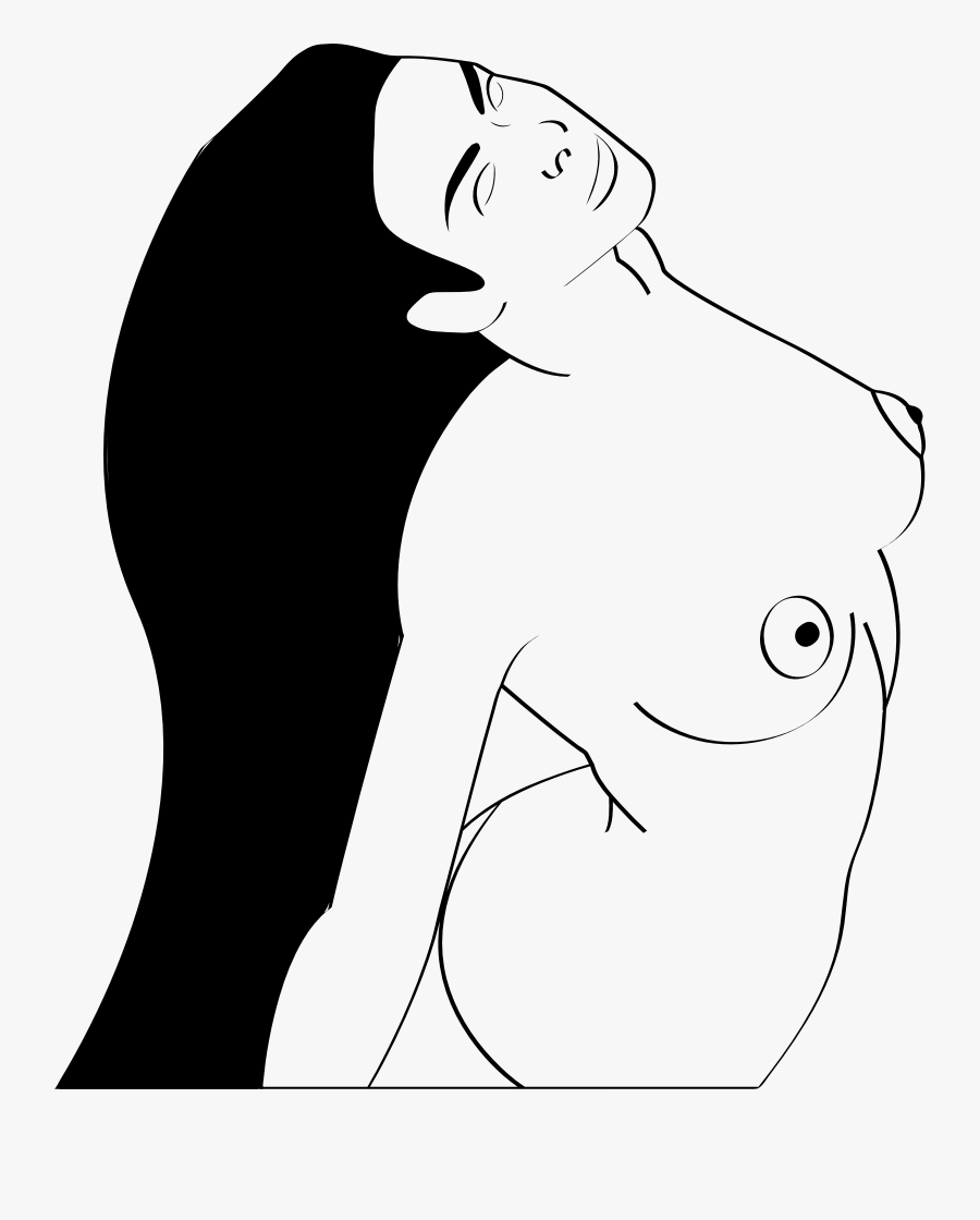 Siluetas De Mujeres Desnudas, Transparent Clipart