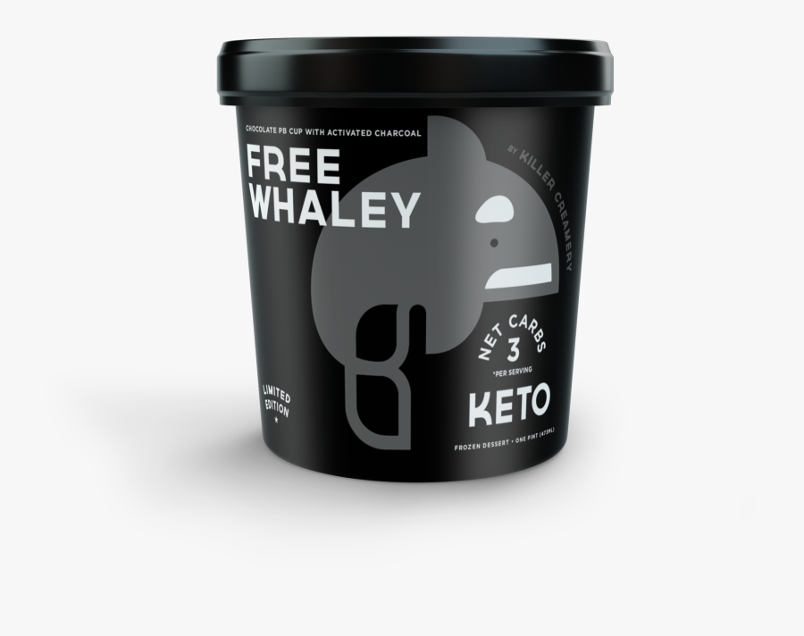 Keto Ice Cream With A Whale, Transparent Clipart