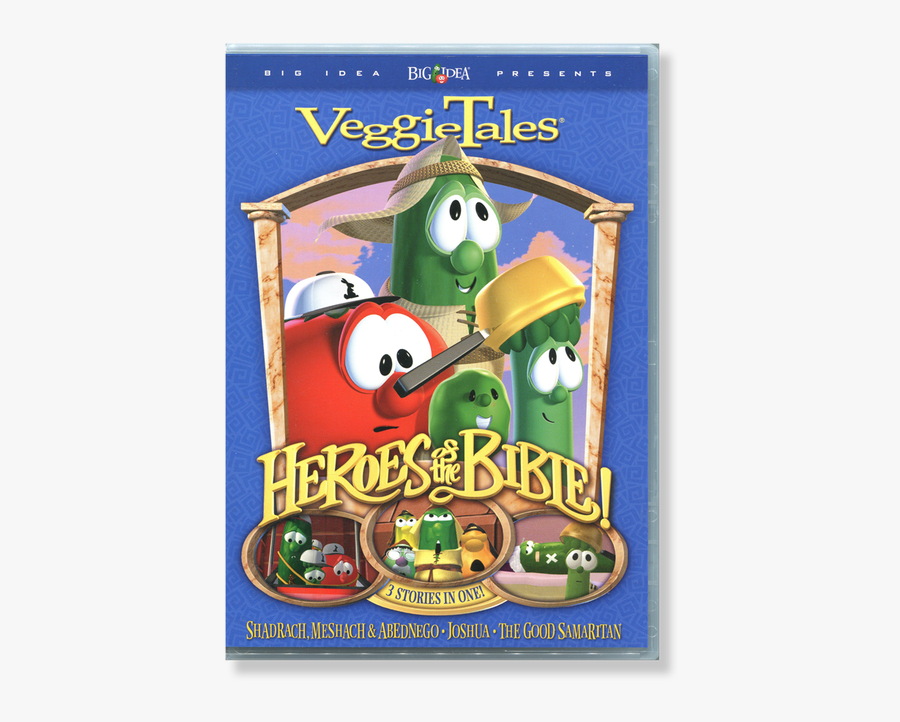 Stand Up Veggietales Heroes Of The Bible, Transparent Clipart