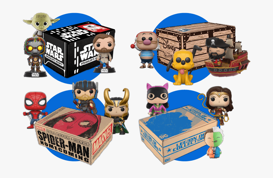 Treasure Collectors Box Funko, Transparent Clipart