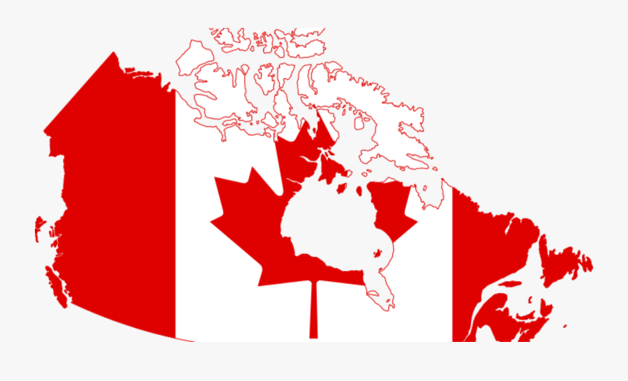 Canada Map No Borders, Transparent Clipart