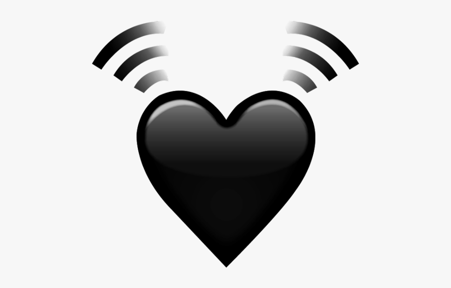 My Black Beating Heart Edit 💓🖤 - Heart, Transparent Clipart