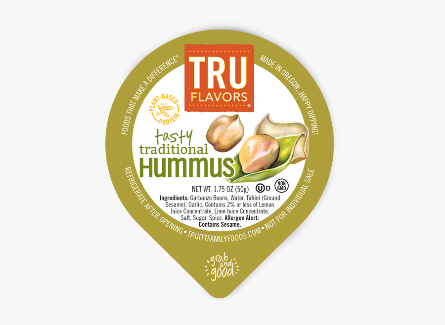 Hummus Png - Tru Hummus, Transparent Clipart