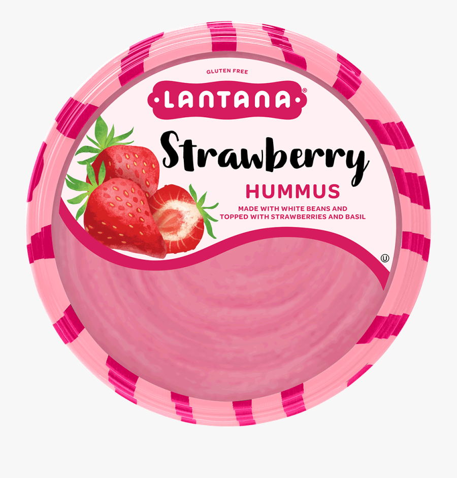 Transparent Hummus Png - Lantana Foods Strawberry Hummus, Transparent Clipart