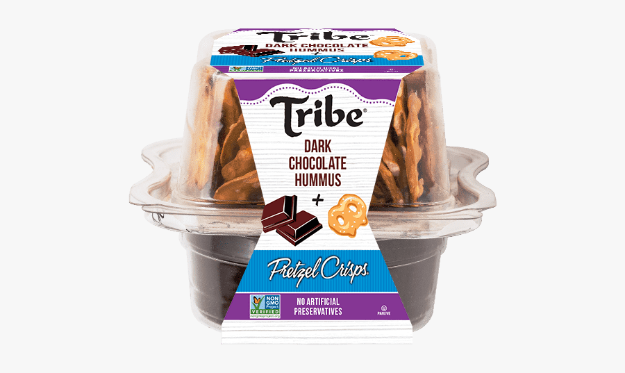 Product - Tribe Hummus And Pretzels, Transparent Clipart