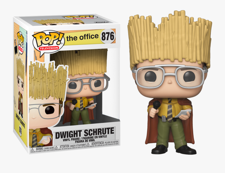 Dwight Schrute As Hay King Us Exclusive Pop Vinyl Figure - Office Funko Pop Dwight, Transparent Clipart