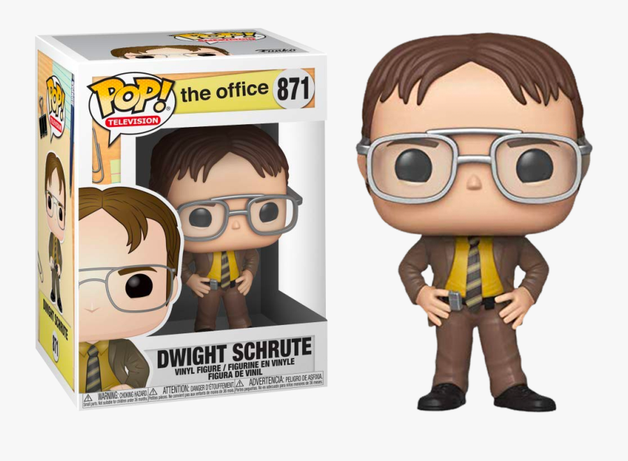 Office Funko Pop Dwight, Transparent Clipart