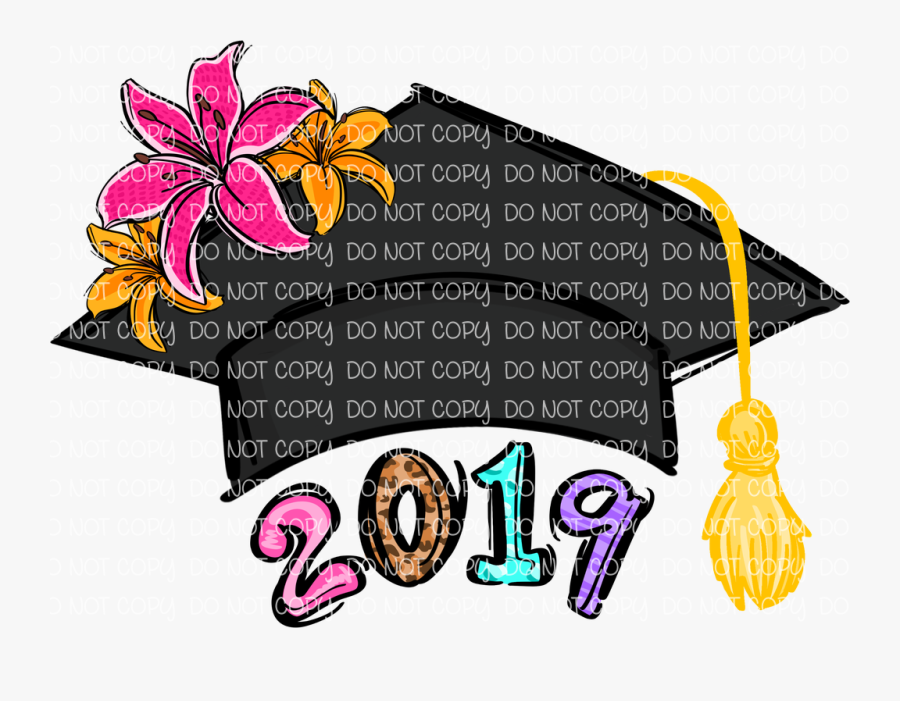 Transparent 2019 Graduation Cap, Transparent Clipart