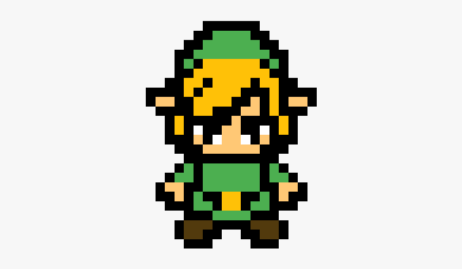Easy Zelda Pixel Art, Transparent Clipart
