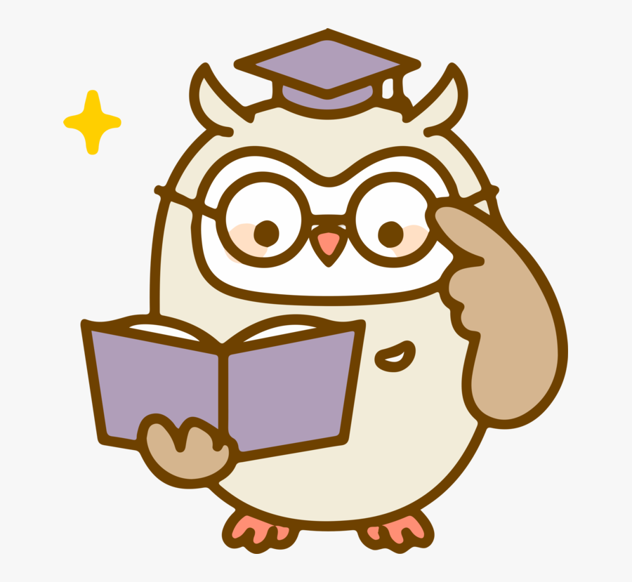 Line Art,owl,cartoon - Teaching Clipart, Transparent Clipart
