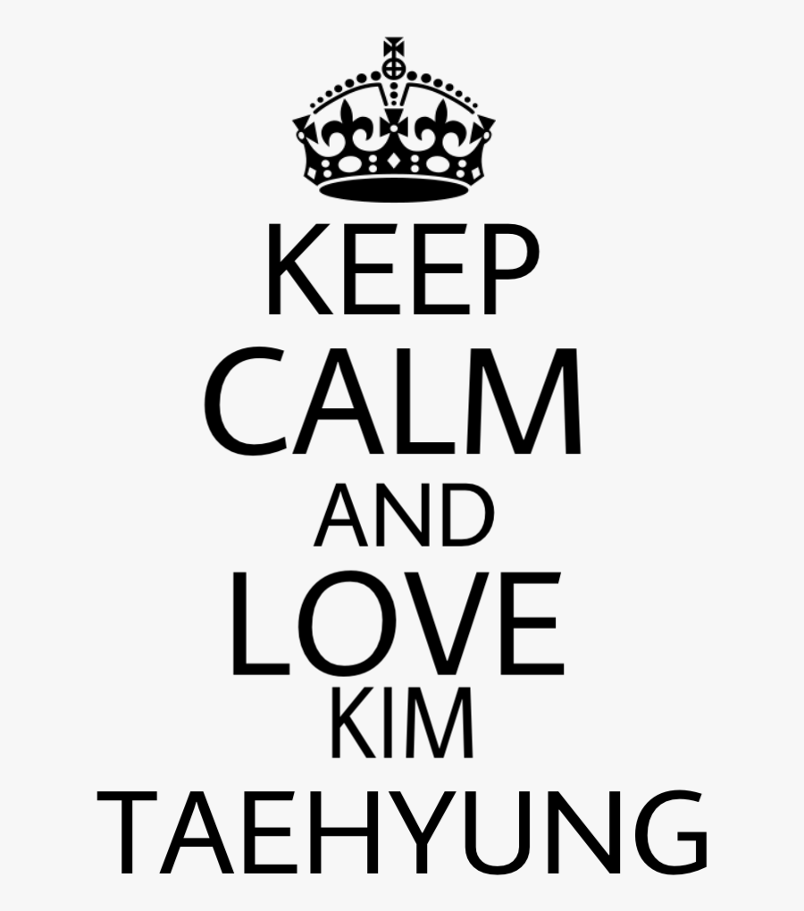 V Sticker - Keep Calm And Carry, Transparent Clipart