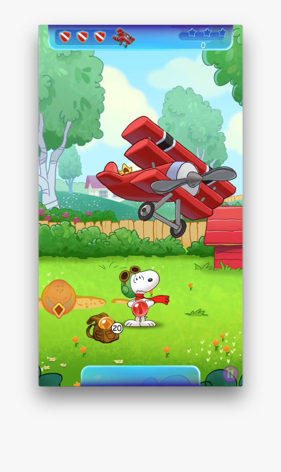 Snoopy Pop Red Baron, Transparent Clipart