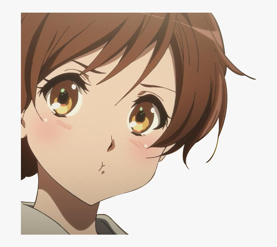 Kumiko Pout , Transparent Cartoons - Hibike Euphonium Kumiko Transparent, Transparent Clipart
