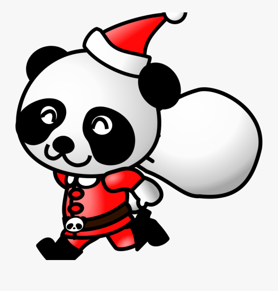 Animated Christmas Clipart And Animations Free Holiday - Santa Panda, Transparent Clipart