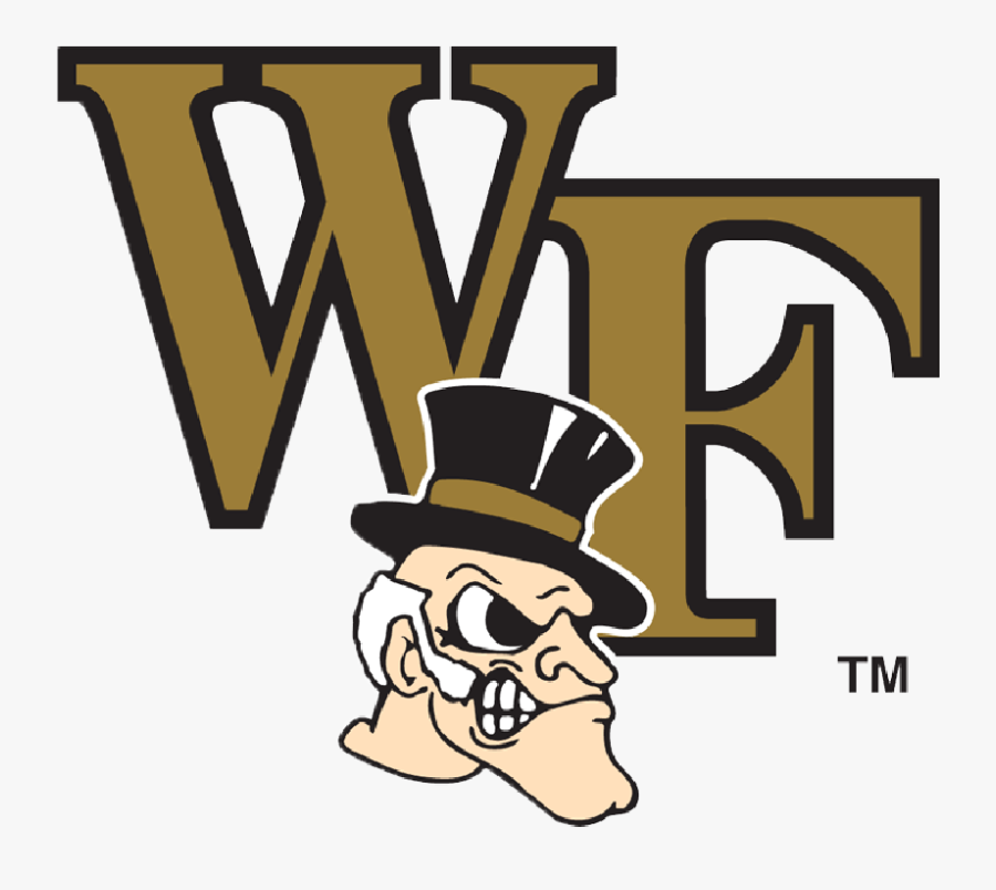 Waking Clipart Late Student - Wake Forest Demon Deacons, Transparent Clipart
