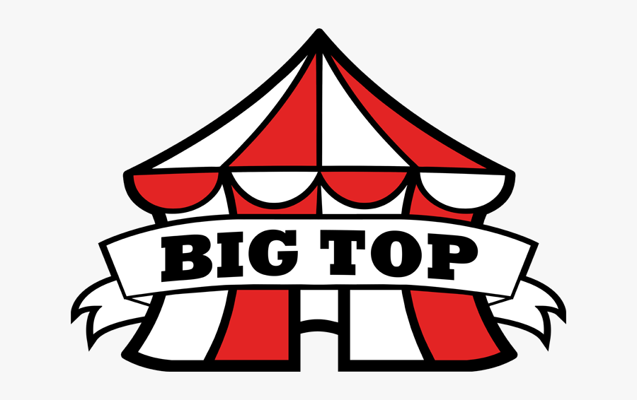 Big Top Shirts Thanks - Big Top, Transparent Clipart